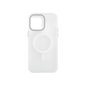 Ốp lưng iPhone Lito Magsafe Nhám Trắng 1