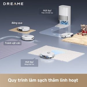 Robot hút bụi lau nhà tự động làm sạch Dreame L40S Ultra