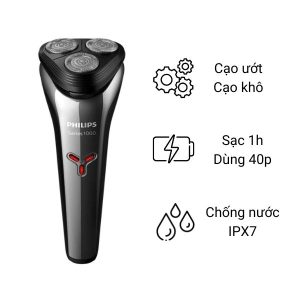 Máy cạo râu khô và ướt Philips S1301_02