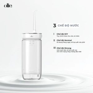 Máy tăm nước cầm tay OLF-AC-SG01-W, màu trắng, Hiệu OLLIE 2