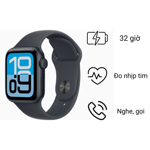 Apple Watch SE 3 44mm GPS Mới Fullbox
