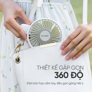 Quạt cầm tay Magic A-011 Folding Mini Fan 1200 mAh 1
