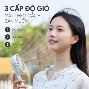 Quạt cầm tay Magic A-011 Folding Mini Fan 1200 mAh 2