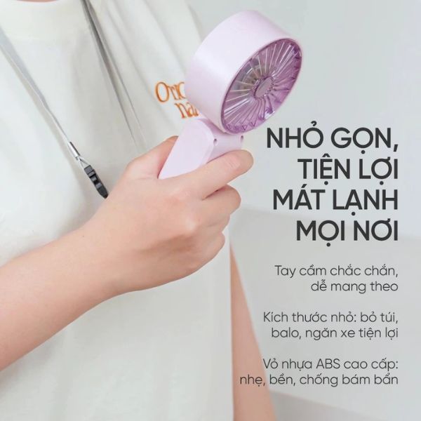 Quạt cầm tay Magic A-014 Cooler Mini Fan 2000 mAh 4
